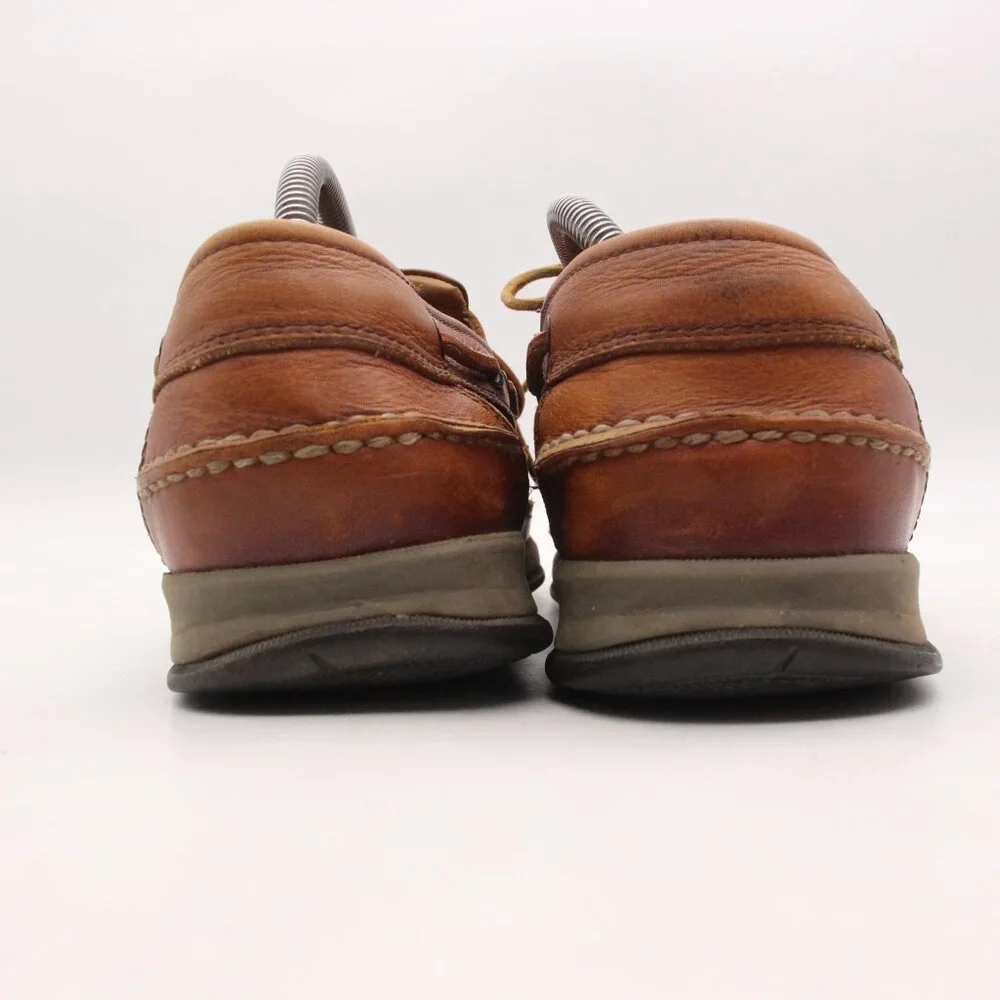 Mephisto Spinnaker Men’s Size 9 Boat Shoes Moccasin Loafer Shoes Brown Tan